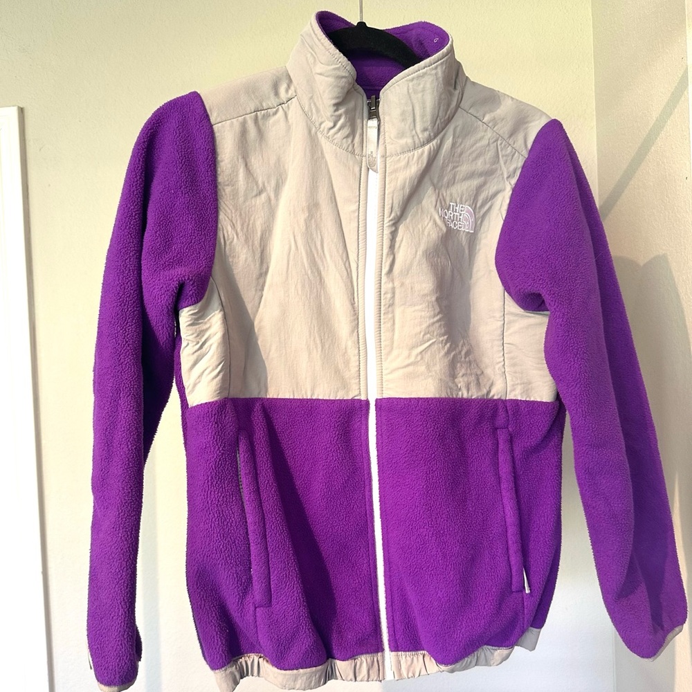 North face fleece jacket size 14/16